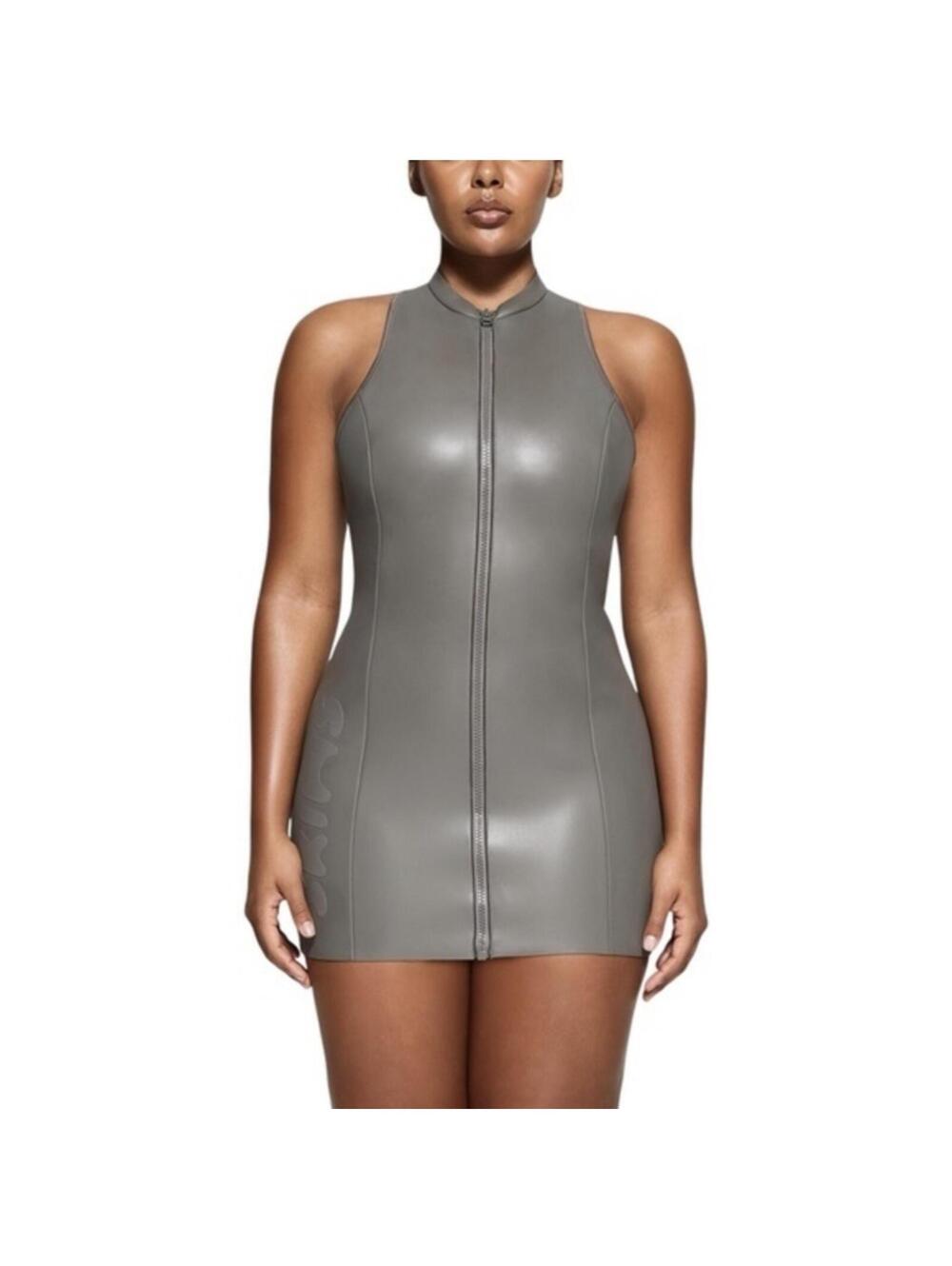 299 rubberized scuba swim dress